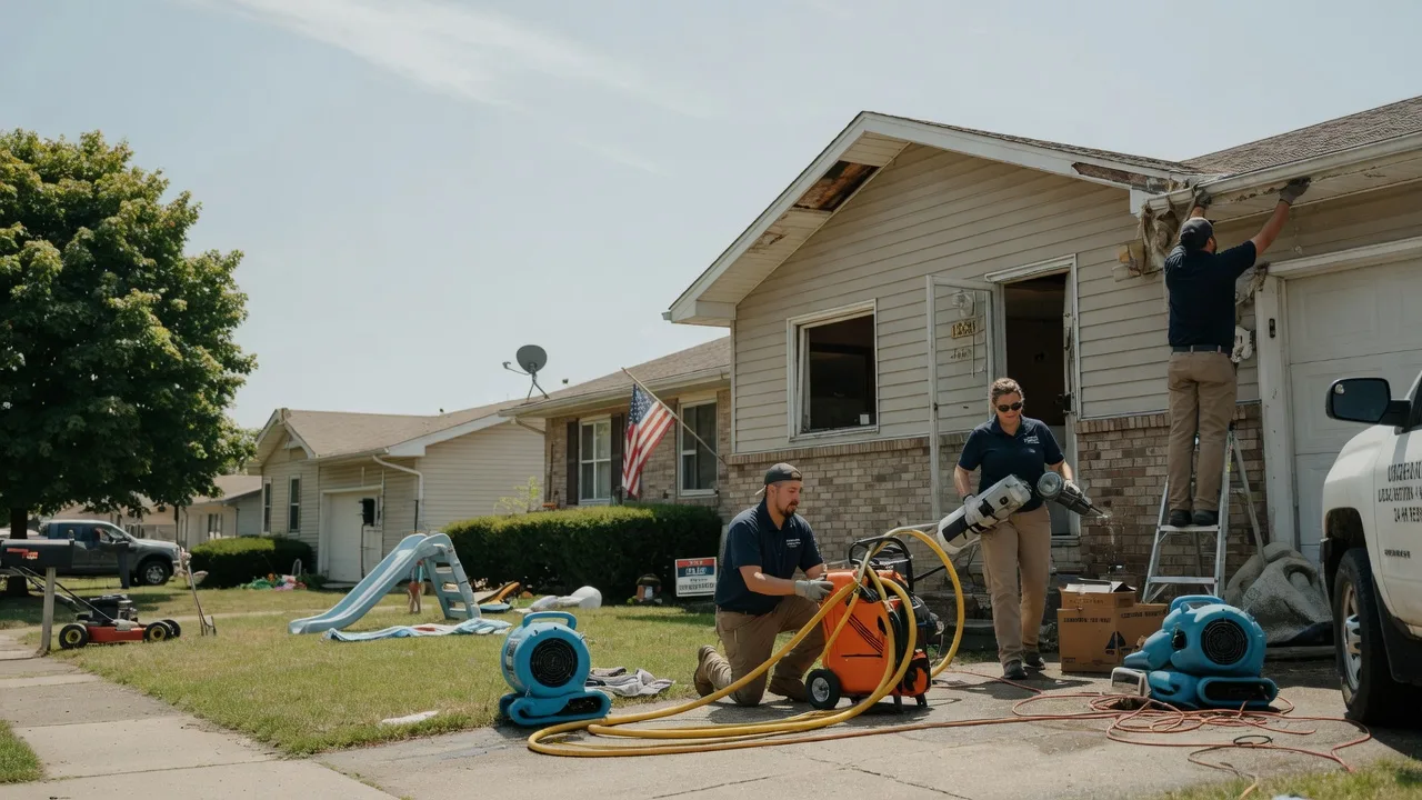 Water Damage Restoration in Peoria, IL near me